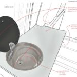STO Stealth galley_sink-sketch-print_V.2-01-scaled